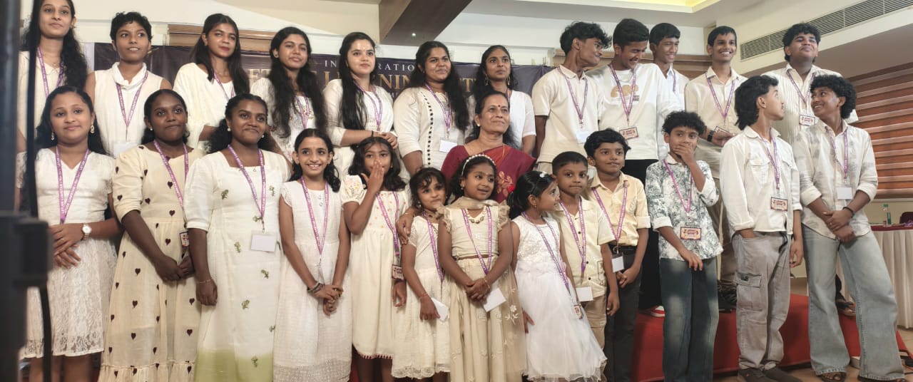 Children at Letude festival
