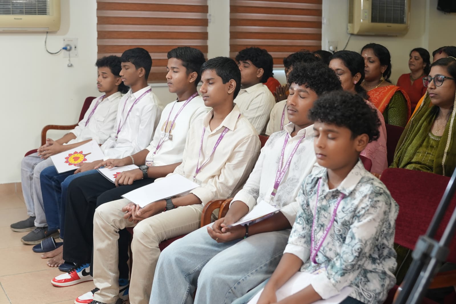 Children in mindful practice